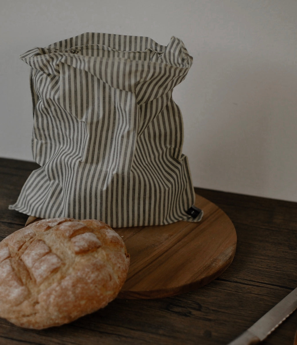 The Striped Beeswax Bag