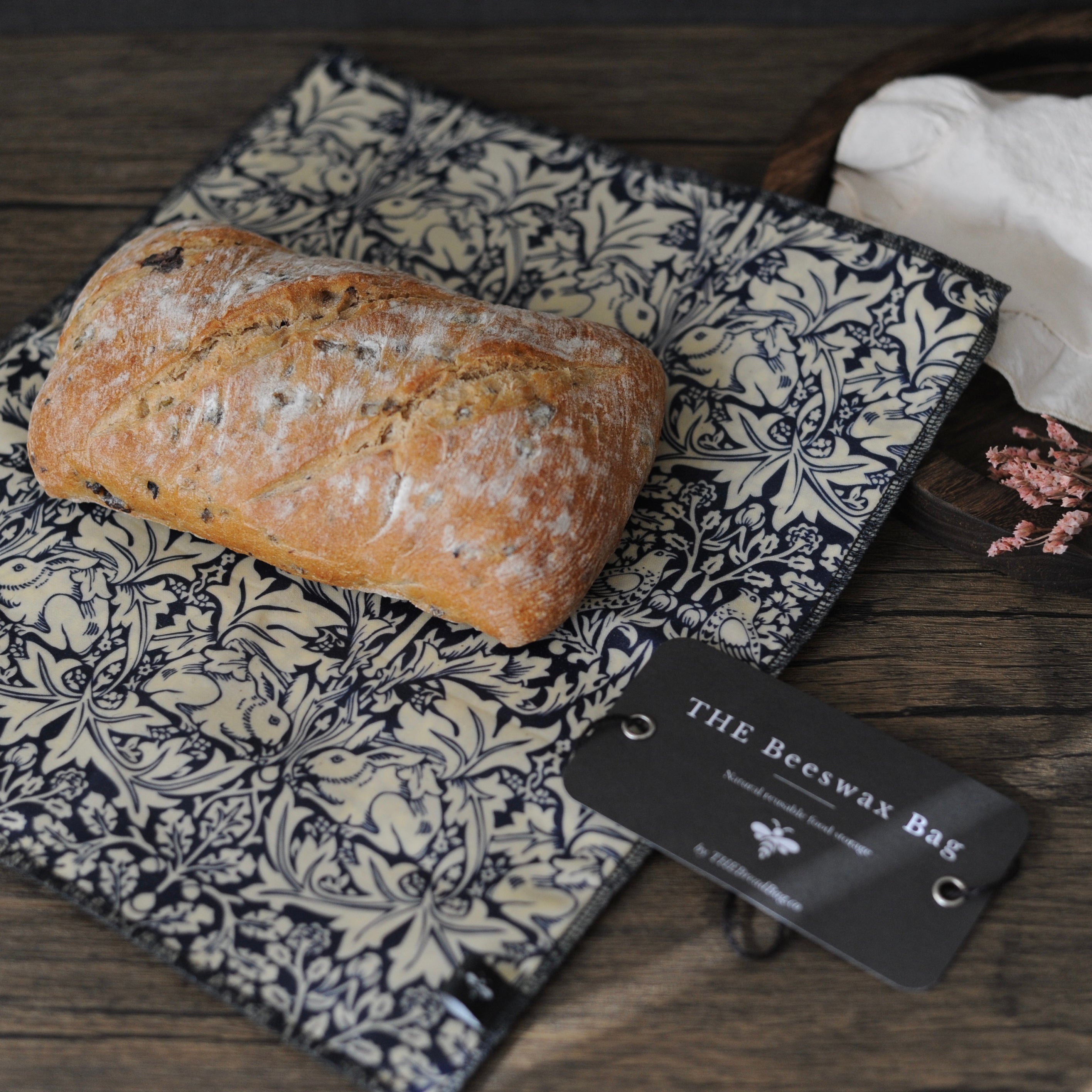 THE William Morris Beeswax Bag |Brother Rabbit