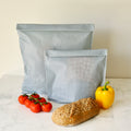 THE Beeswax Bag - Coastal Blue Striped