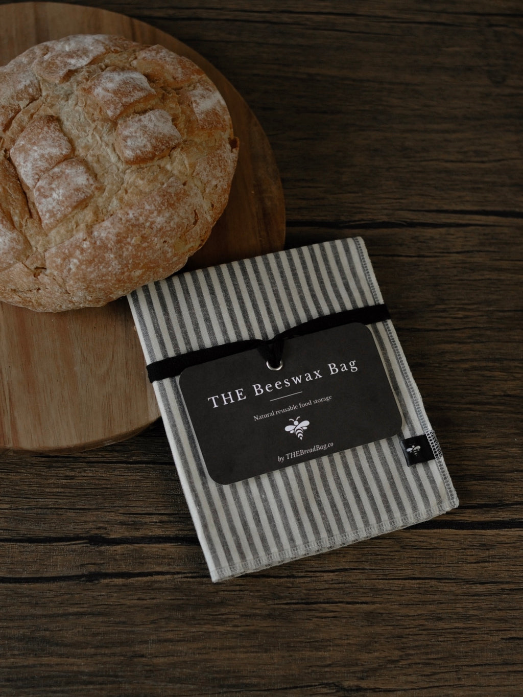 The Striped Beeswax Bag