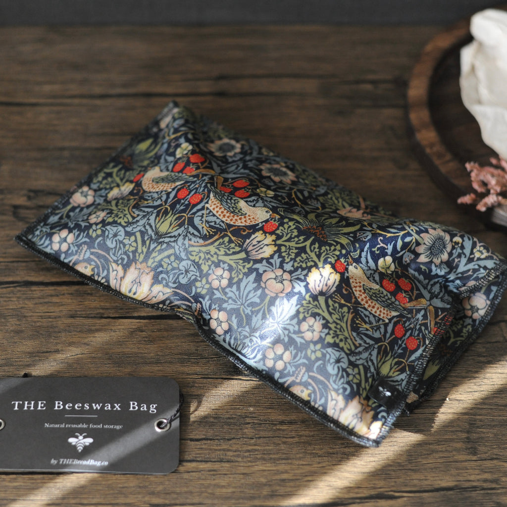 THE William Morris Beeswax Bag | Strawberry Thief