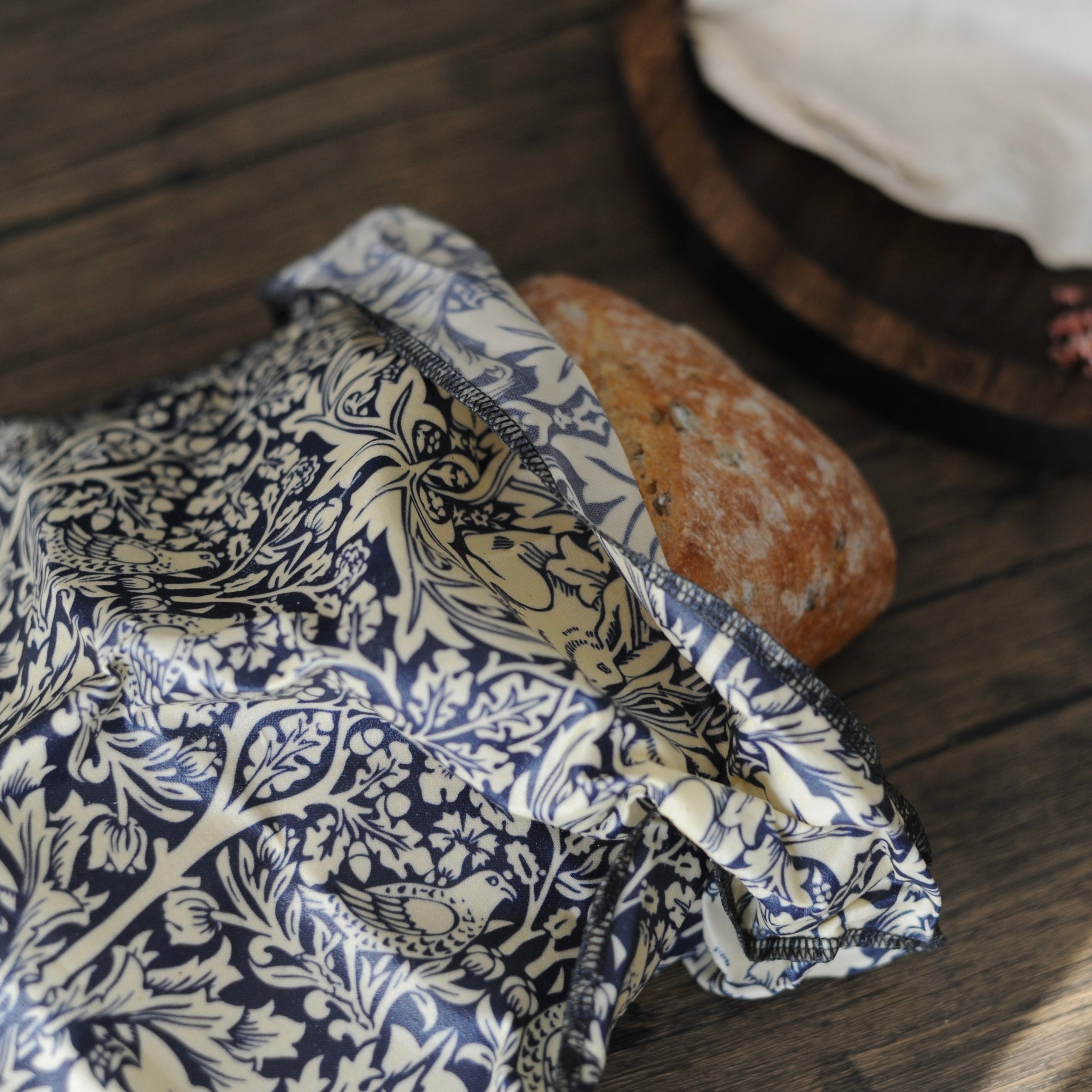 THE William Morris Beeswax Bag |Brother Rabbit