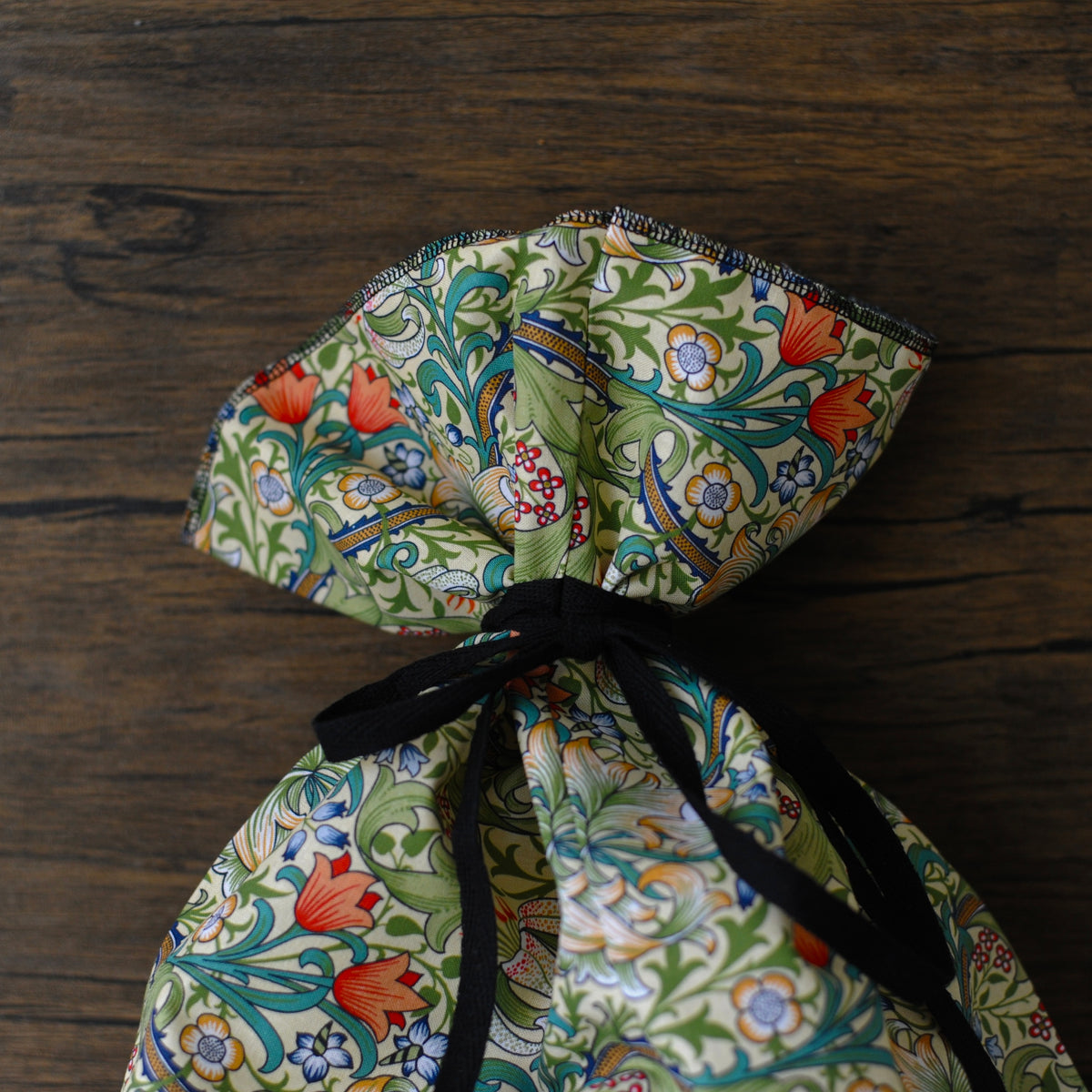 THE William Morris Heritage Cotton Bread Bag | Golden Lily