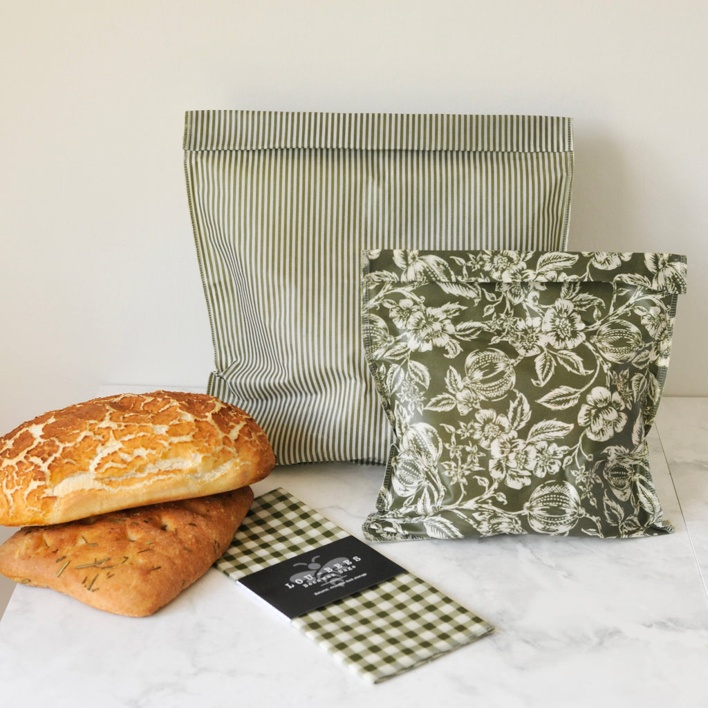 THE Bread Bag- Olive Pantry Bread Lover Set