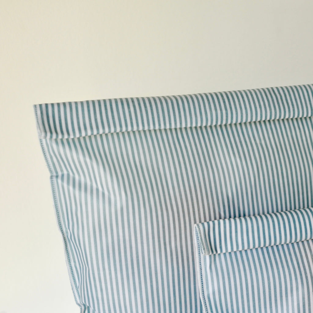 THE Beeswax Bag - Coastal Blue Striped