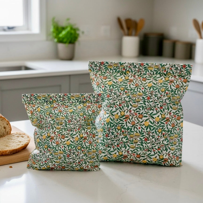 THE Bread Bag- William Morris Pomegranate