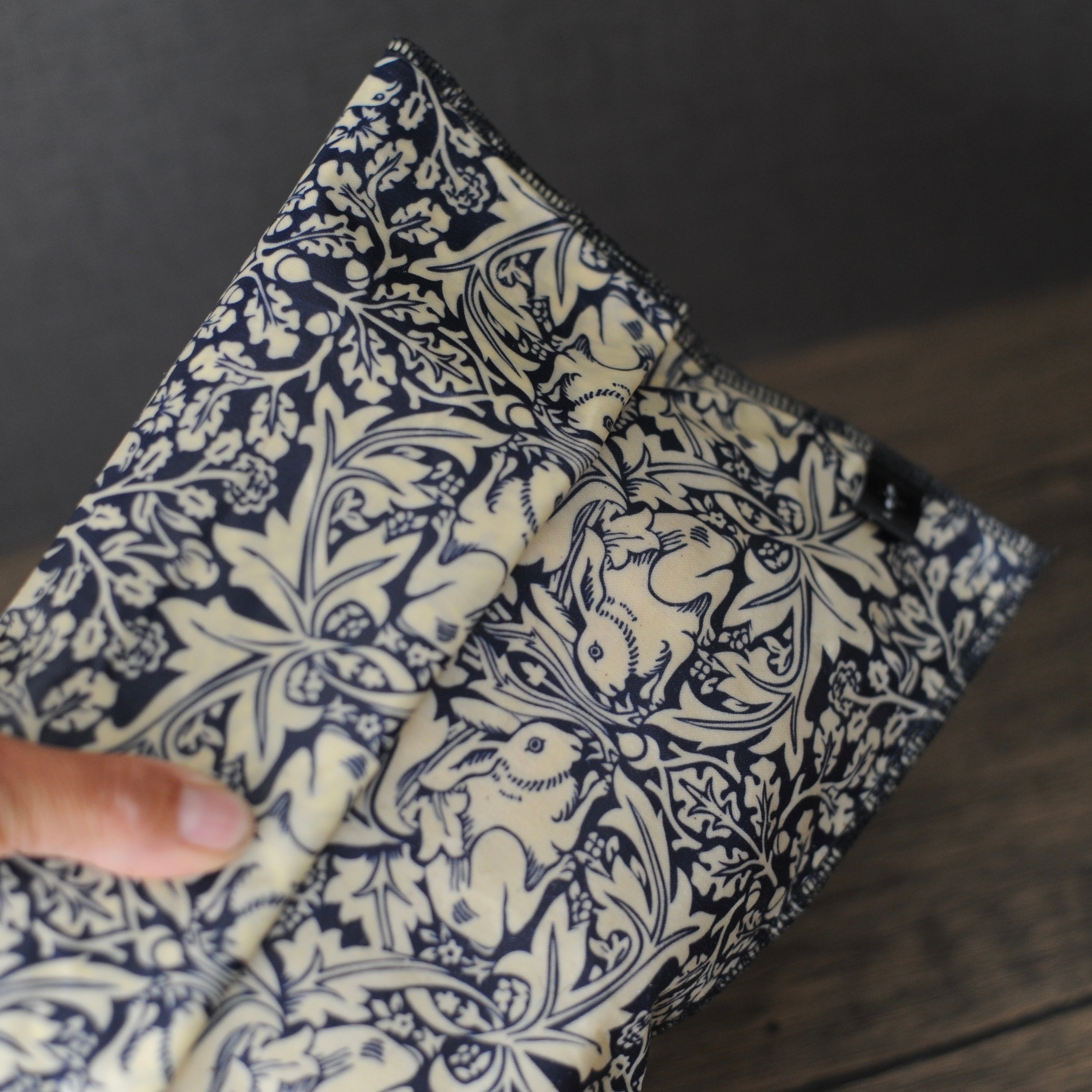 THE William Morris Beeswax Bag |Brother Rabbit
