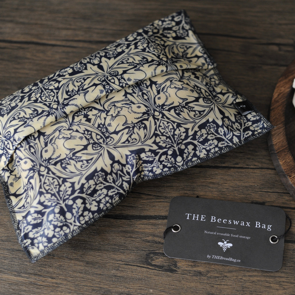 THE William Morris Beeswax Bag |Brother Rabbit