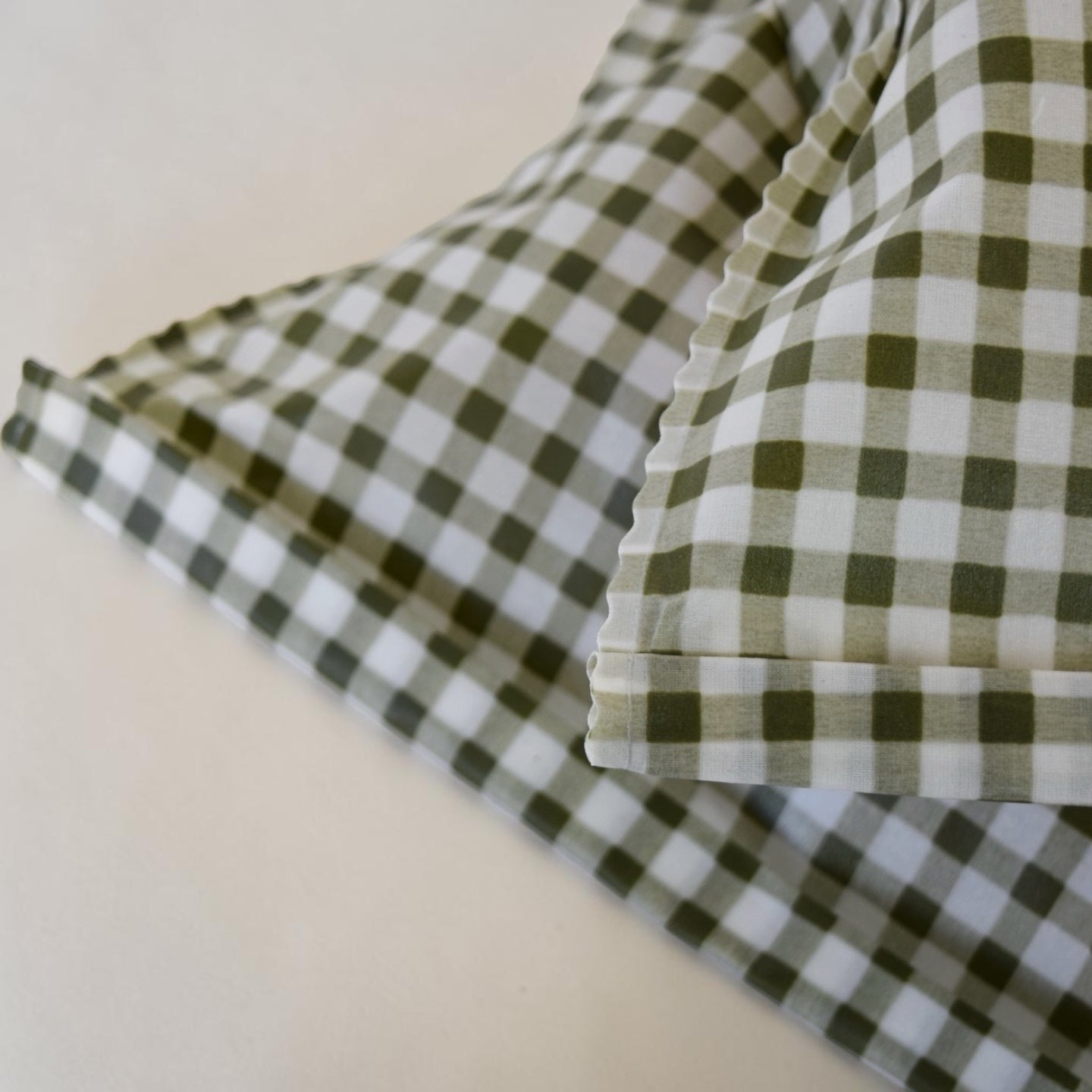 THE Bread Bag-Olive Green Timeless Check Premium Bags