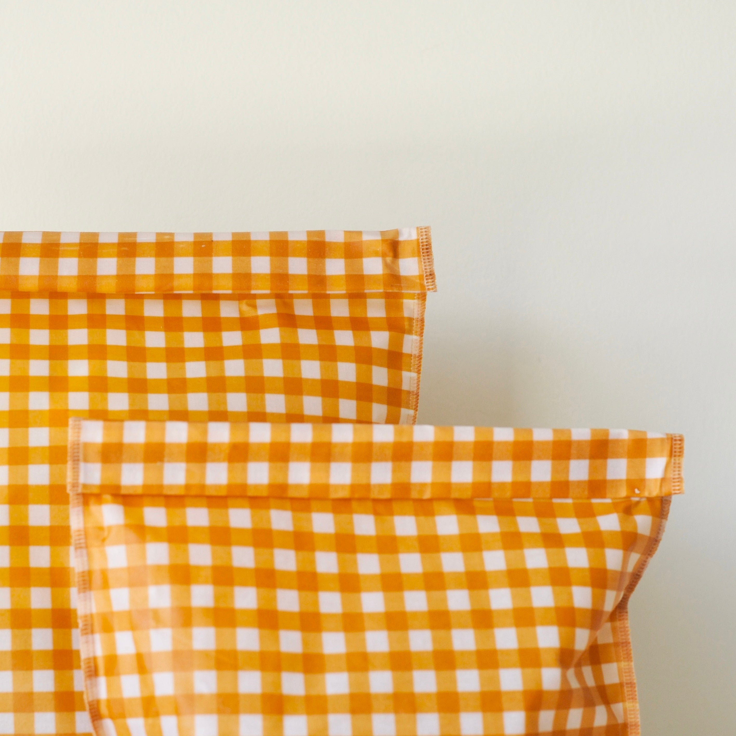 THE Beeswax Bag – Buttermilk Check