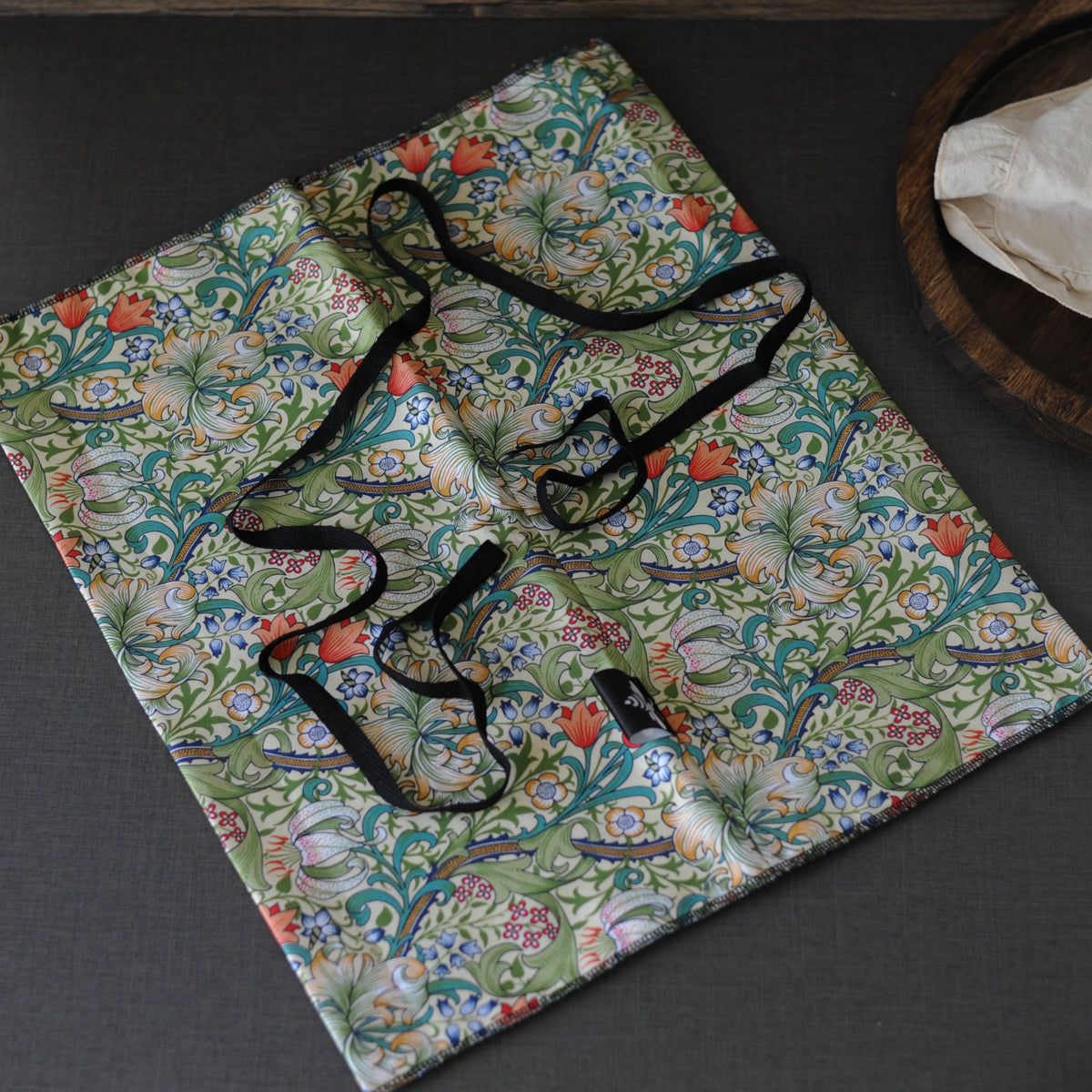 THE William Morris Heritage Cotton Bread Bag | Golden Lily
