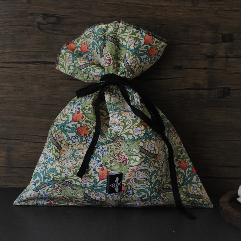 THE William Morris Heritage Cotton Bread Bag | Golden Lily