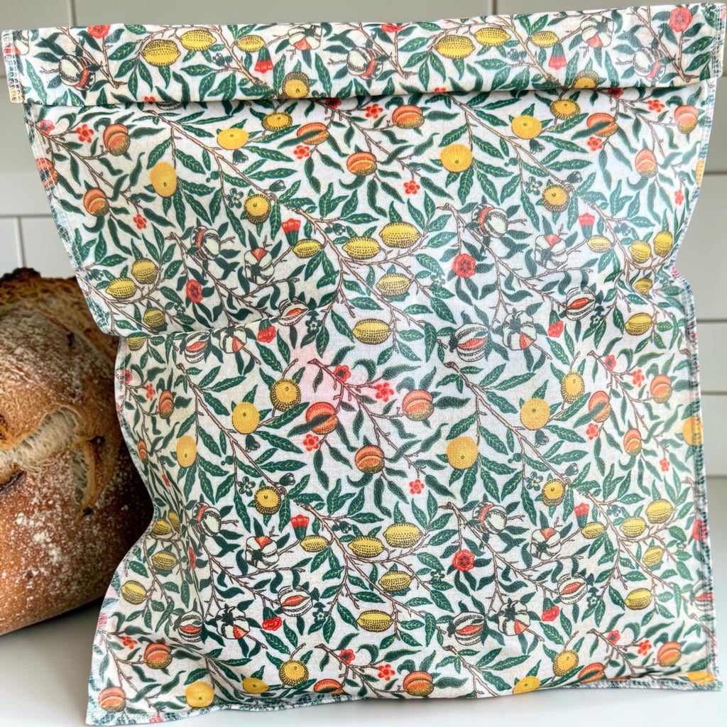 THE Bread Bag- William Morris Pomegranate