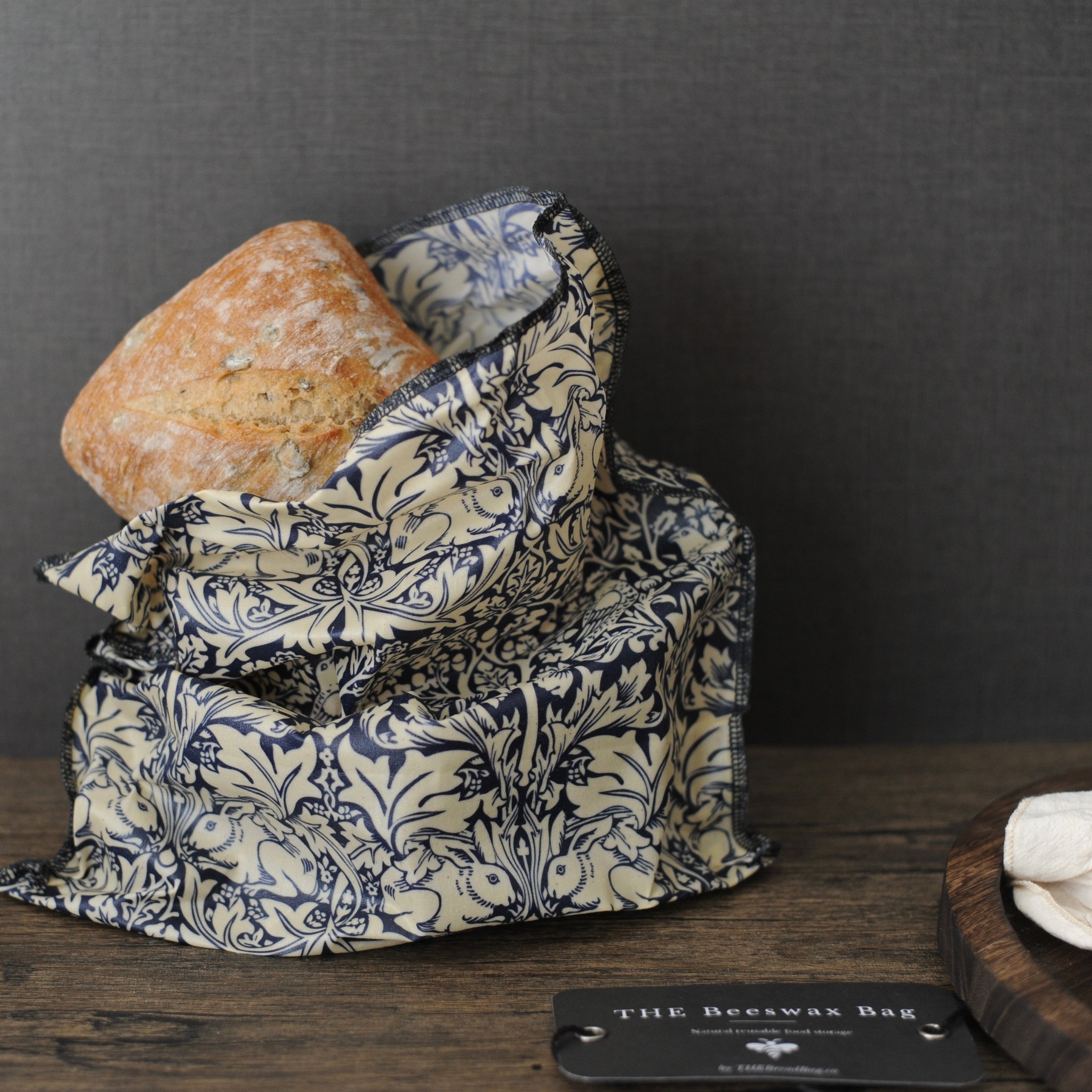 THE William Morris Beeswax Bag |Brother Rabbit